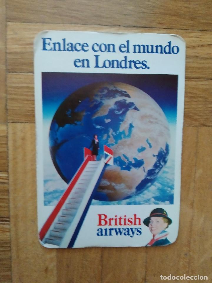 Coleccionismo Calendarios: CALENDARIO PUBLICITARIO. BRITISH AIRWAYS. COMPA&Ntilde;IA AEREA. AVION. AVIONES. A&Ntilde;O 1983. VER FOTOS