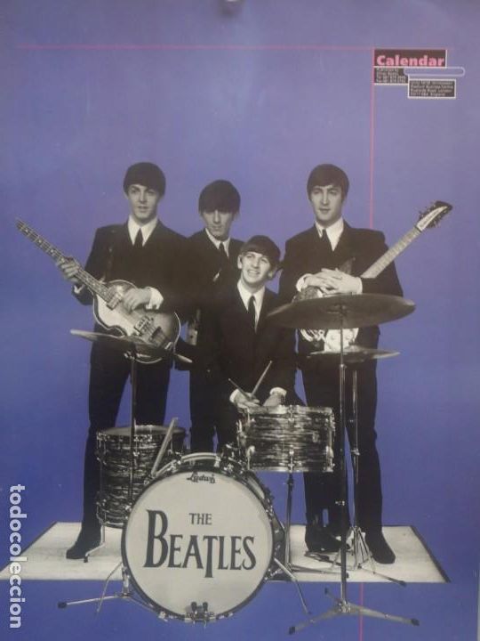 Coleccionismo calendarios: THE BEATLES - CALENDAR- NINETEEN 95 - OLIVER BOOKS ( CALENDARIO )