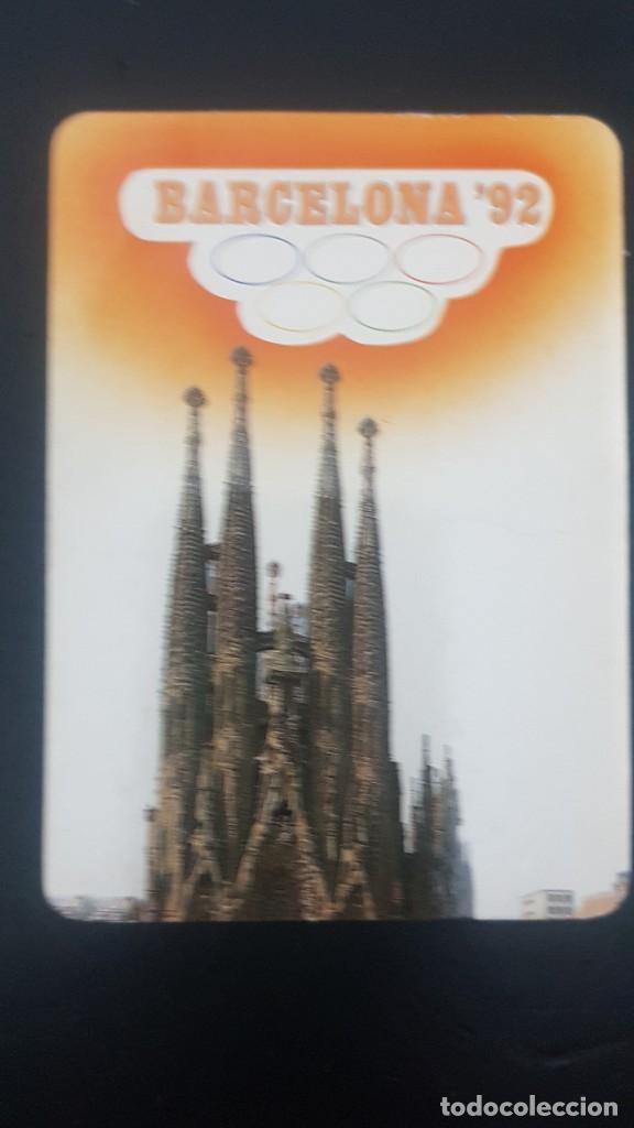 Coleccionismo calendarios: Calendario de bolsillo &rdquo;BARCELONA 92&rdquo; a&ntilde;o 1992