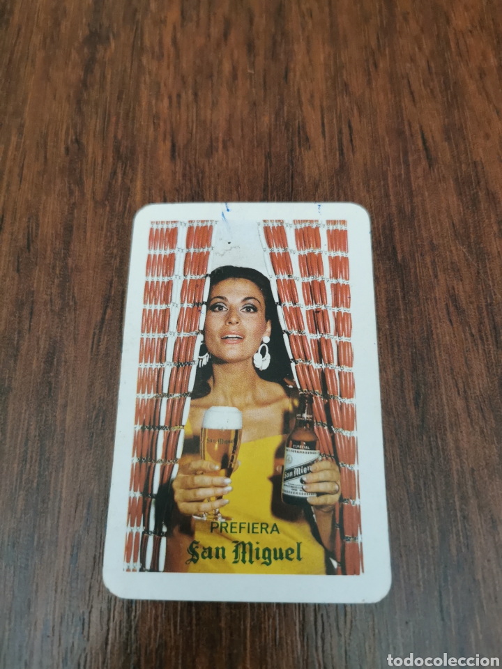 Coleccionismo Calendarios: Calendario Fournier 1968 cerveza San Miguel