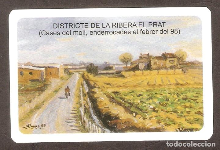 Coleccionismo calendarios: CALENDARIO BOLSILLO NAIPES COMAS A&Ntilde;O 2005 PINTURA - DISTRITO DE LA RIBERA EL PRAT -VER FOTO REVERSO
