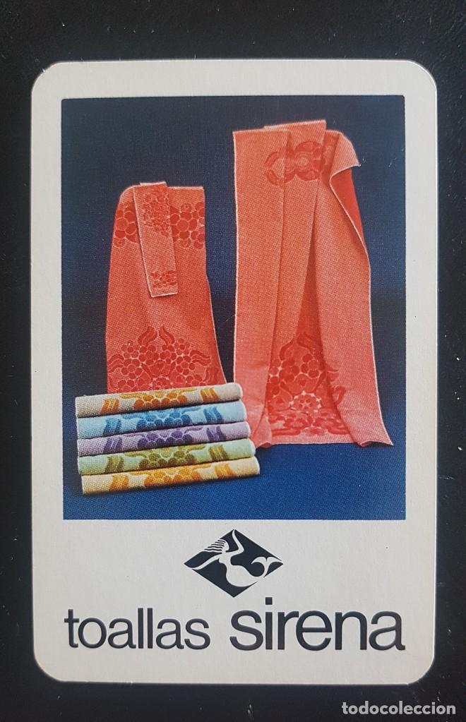 Coleccionismo calendarios: Calendario de bolsillo H.FOURNIER &rdquo;TOALLAS SIRENA&rdquo; a&ntilde;o 1973