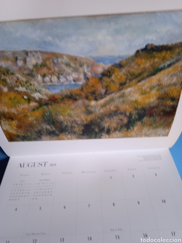 Coleccionismo calendarios: Calendario Impressionism and post - Impressionism. 2013. U.S.A. - Foto 12