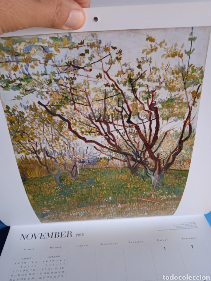 Coleccionismo calendarios: Calendario Impressionism and post - Impressionism. 2013. U.S.A. - Foto 15