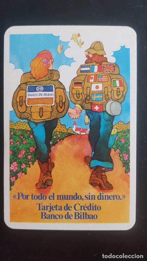 Coleccionismo calendarios: Calendario de bolsillo H.FOURNIER &rdquo;TARJETA DE CR&Eacute;DITO BANCO DE BILBAO&rdquo; a&ntilde;o 1974