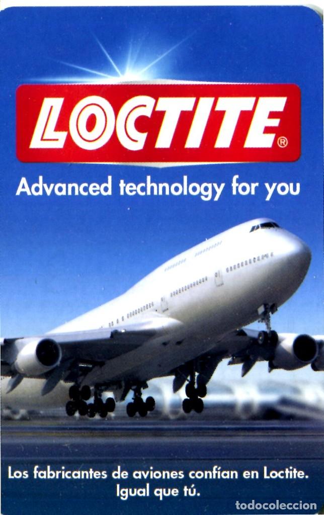 Coleccionismo calendarios: CALENDARIO FOURNIER. LOCTITE. A&Ntilde;O 2011. AVION