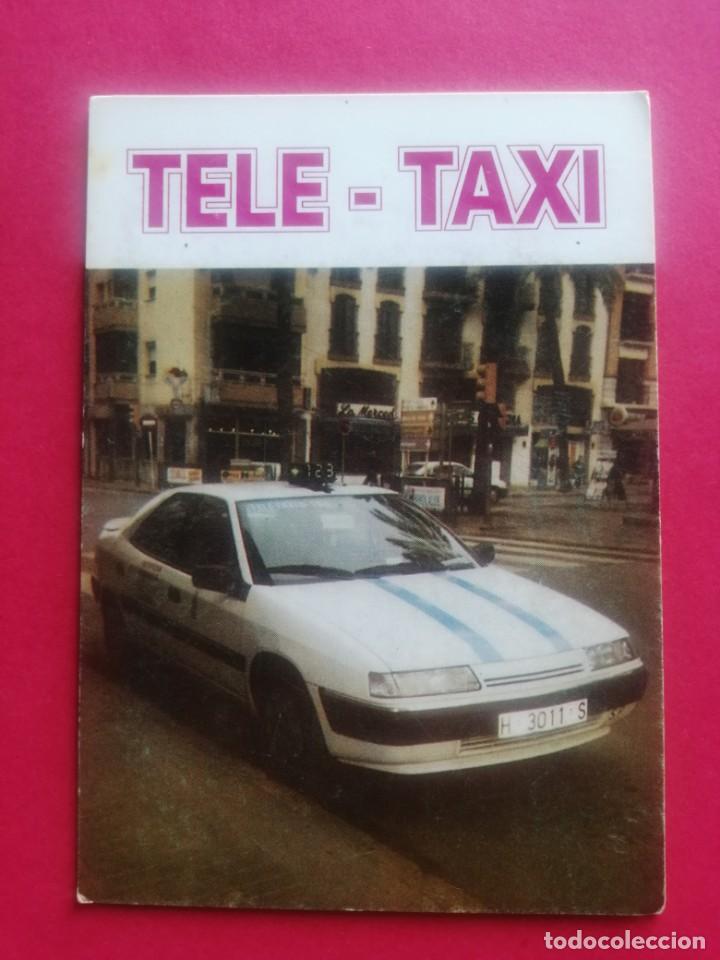 Coleccionismo Calendarios: Calendario tele - taxi Huelva 1995
