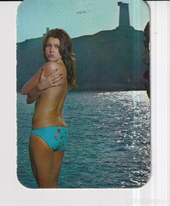 Coleccionismo Calendarios: CALENDARIO BELLA SE&Ntilde;ORITA DEL A&Ntilde;O 1973 EN PUBLICIDAD DE BAR COIMBRA TARRAGONA EN ESP