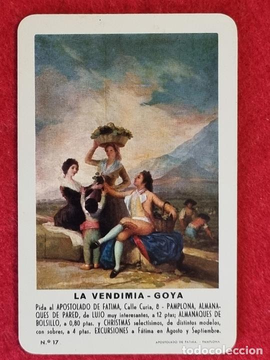 Coleccionismo Calendarios: CALENDARIO FOURNIER PUBLICIDAD LA VENDIMIA DE GOYA 1967 ORIGINAL CAL10962