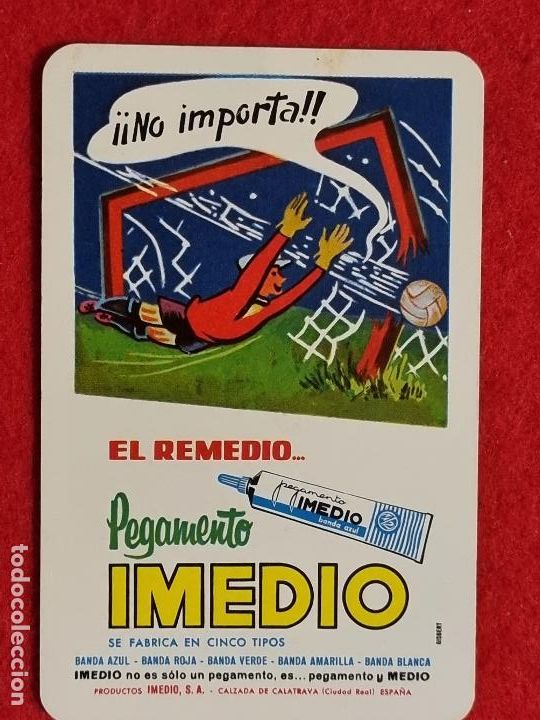 Coleccionismo Calendarios: CALENDARIO FOURNIER PUBLICIDAD PEGAMENTO IMEDIO 1975 ORIGINAL CAL10964