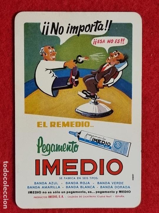 Coleccionismo Calendarios: CALENDARIO FOURNIER PUBLICIDAD PEGAMENTO IMEDIO 1977 ORIGINAL CAL10964