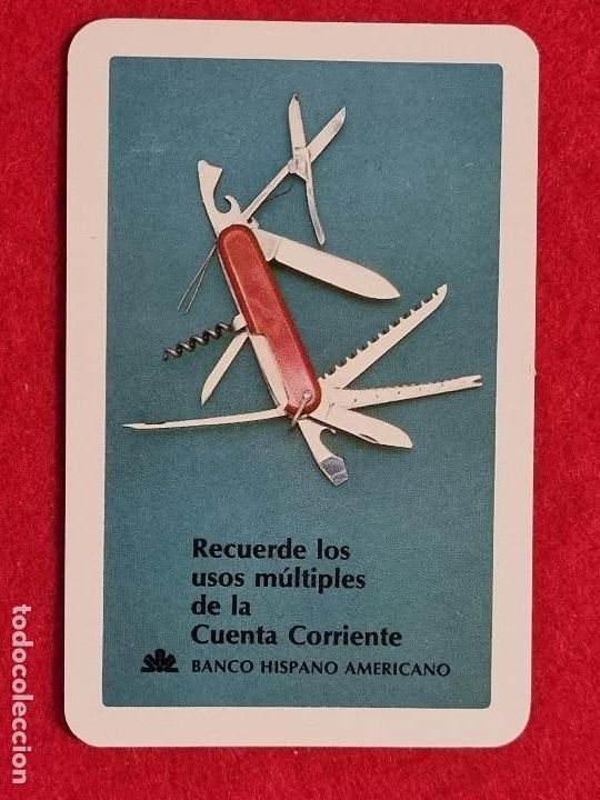 Coleccionismo Calendarios: CALENDARIO FOURNIER PUBLICIDAD BANCO HISPANO AMERICANO 1976 ORIGINAL CAL10964