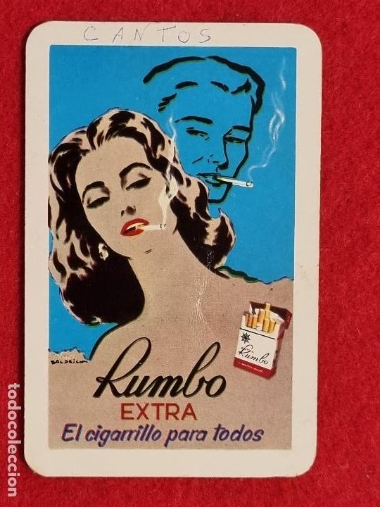 Coleccionismo Calendarios: CALENDARIO FOURNIER PUBLICIDAD CIGARRILLOS RUMBO 1965 ORIGINAL CAL10964