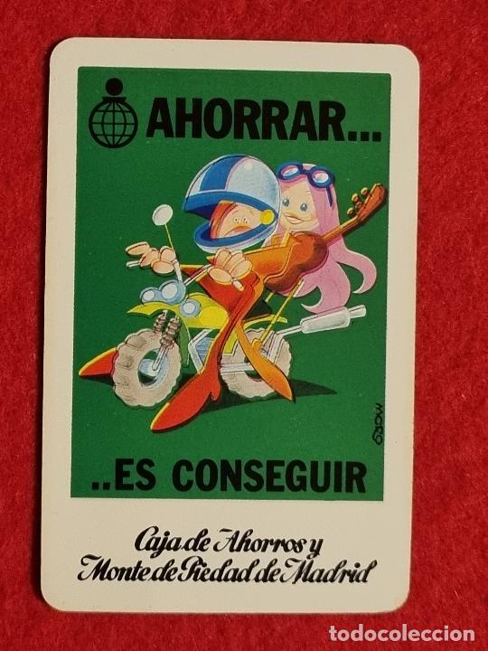 Coleccionismo Calendarios: CALENDARIO FOURNIER PUBLICIDAD CAJA AHORROS MADRID 1980 ORIGINAL CAL10965
