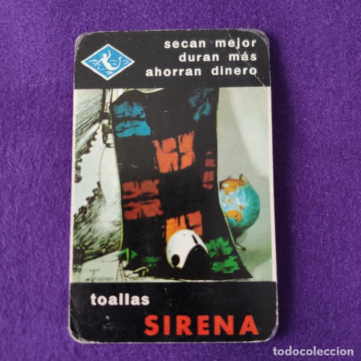 Collezionismo Calendari: CALENDARIO FOURNIER. TOALLAS SIRENA. 1965