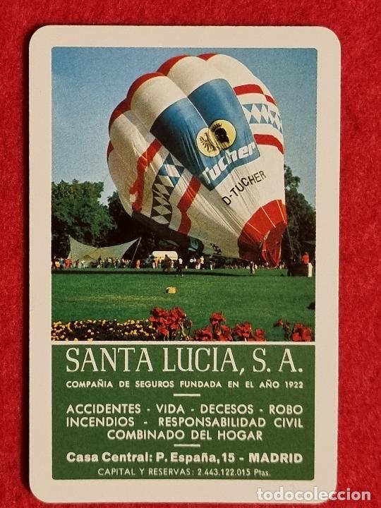 Coleccionismo Calendarios: CALENDARIO FOURNIER PUBLICIDAD SEGUROS SANTA LUCIA 1981 ORIGINAL CAL10966