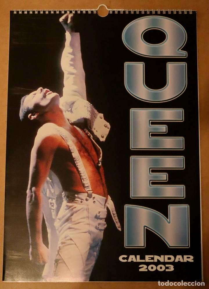 Coleccionismo calendarios: Calendario No Oficial QUEEN 2003