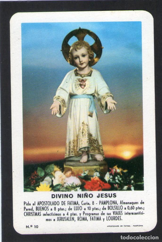 Coleccionismo calendarios: DIVINO NI&Ntilde;O JES&Uacute;S - CALENDARIO DE BOLSILLO PARA EL A&Ntilde;O 1963 - APOSTOLADO DE F&Aacute;TIMA.