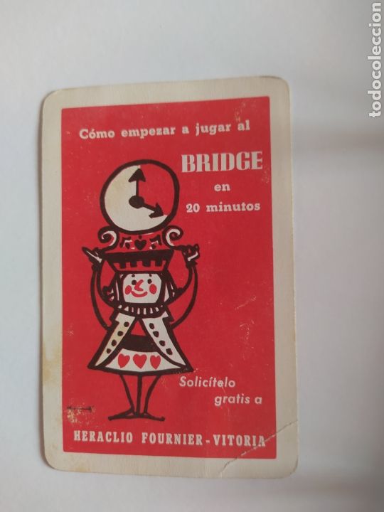 Coleccionismo calendarios: FOURNIER 1961 BRIDGE - Foto 1