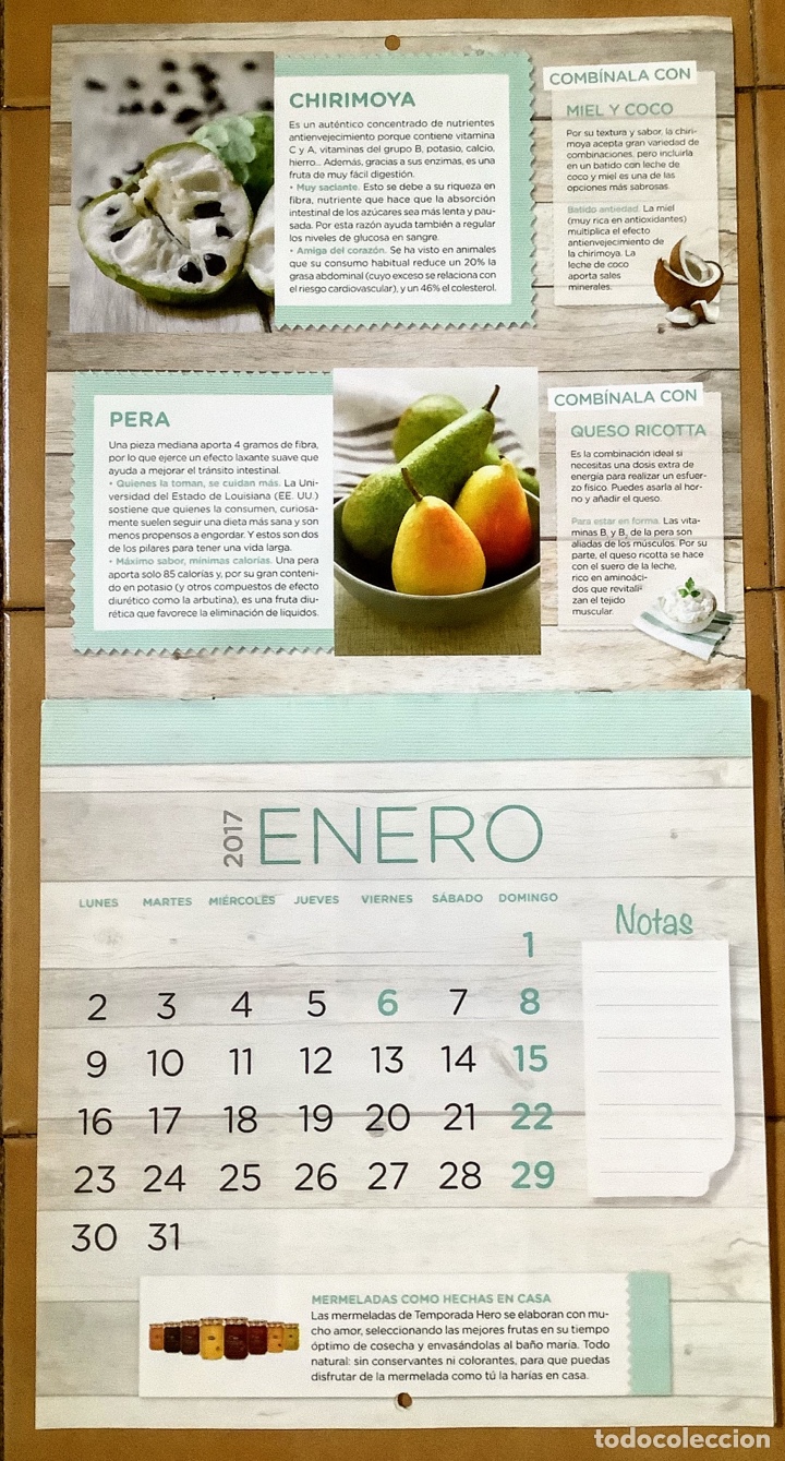 Coleccionismo calendarios: Calendario 2017 de Hero - Foto 2