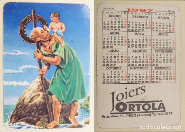 Coleccionismo Calendarios: CALENDARIO DE BOLSILLO JOIERS ORTOLA ,ORTOLA JOYEROS PEGO 1997