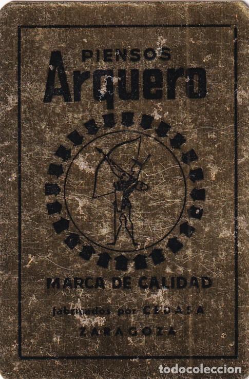 Collectionnisme Calendriers: CALENDARIO NO FOURNIER PIENSOS ARQUERO,ZARAGOZA 1964