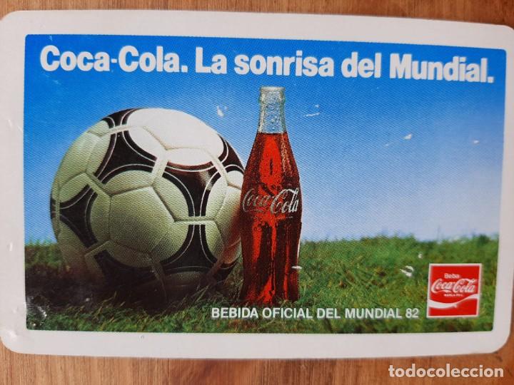 Coleccionismo Calendarios: CALENDARIO COCA COLA MUNDIAL 82. LA SONRISA DEL MUNDIAL. 1982. FOURNIER.