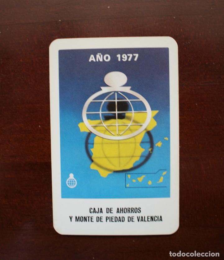 Coleccionismo calendarios: Calendario Fournier Caja de Ahorros y Monte de Piedad de Valencia. A&ntilde;o 1977.