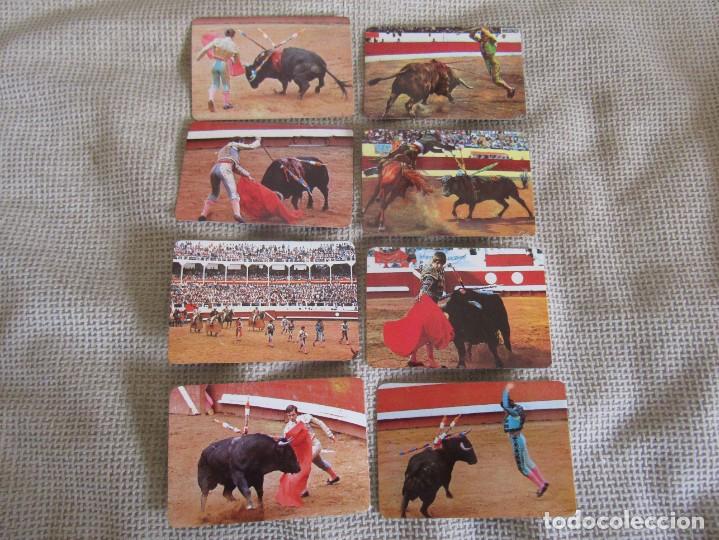 Coleccionismo calendarios: Coleccion 8 calendarios de bolsillo 1987 Toros TorerosTauromaquia