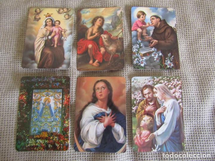 Coleccionismo calendarios: Coleccion 6 calendarios de bolsillo 1986 Religiosos