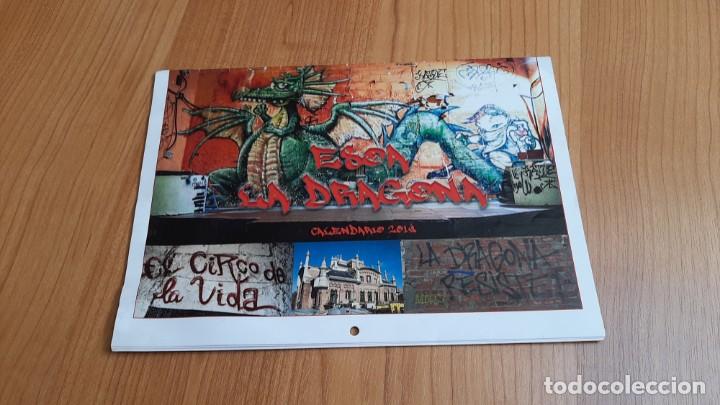 Coleccionismo Calendarios: Calendario -- ESOA La Dragona -- desplegable -- Madrid, 2019