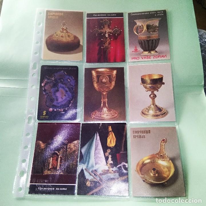 Sammeln von Kalendern: CALENDARIO JOYAS . RUSIA . A&Ntilde;OS 90/00 . 9 UNIDADES . T3