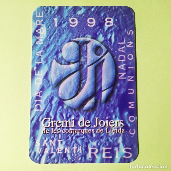 Coleccionismo Calendarios: CALENDARIO JOYERIA GREMIO DE JOYEROS . LLEIDA . 1998 . T3