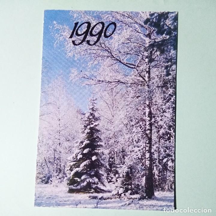 Coleccionismo Calendarios: CALENDARIO PARQUE PAISAJE RUSIA 1990 . RUSIA . T4