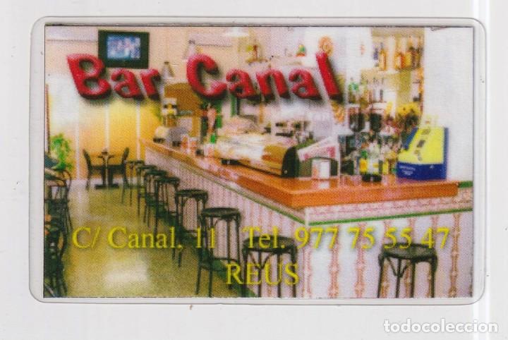 Colecionismo Calend&aacute;rios: CALENDARIO DE A&Ntilde;O 2005 EN PUBLICIDAD DE BAR CANAL REUS PLASTIFICADO EN CAT
