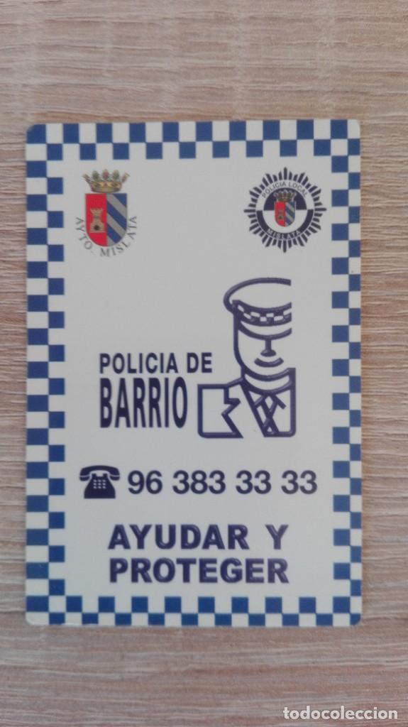 Collezionismo Calendari: CALENDARIO BOLSILLO POLIC&Iacute;A DE BARRIO-AYUDAR Y PROTEGER-MISLATA (VAL&Egrave;NCIA)-A&Ntilde;O 2007.
