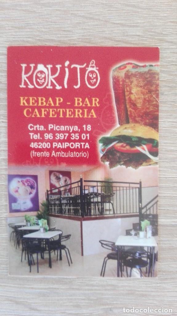 Collezionismo Calendari: CALENDARIO BOLSILLO KOKIJO KEBAP-BAR CAFETER&Iacute;A-PAIPORTA (VAL&Egrave;NCIA)-A&Ntilde;O 2008.