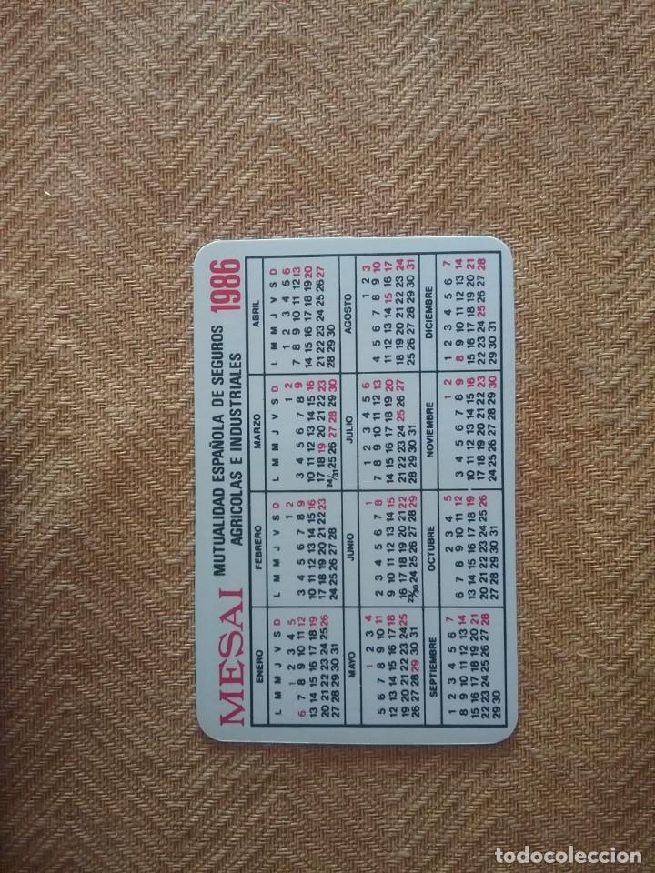 Coleccionismo calendarios: MESAI 1886 - Foto 2