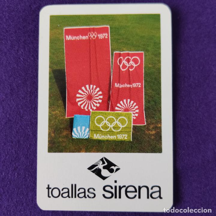 Coleccionismo calendarios: CALENDARIO FOURNIER. TOALLAS SIRENA. 1972