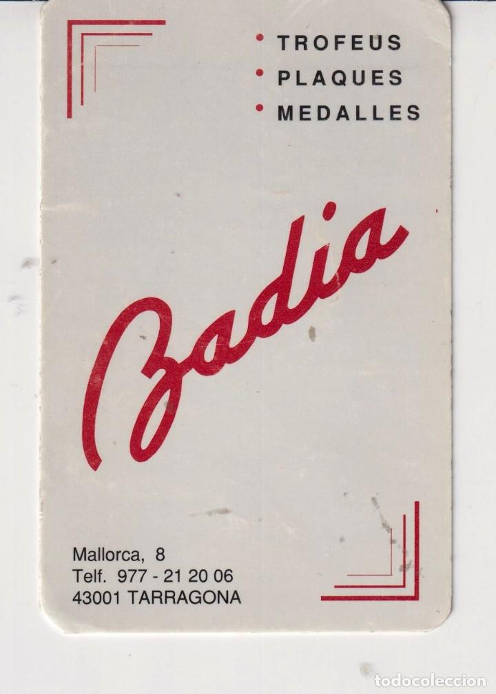Colecionismo Calend&aacute;rios: CALENDARIO DE A&Ntilde;O 1992 EN PUBLICIDAD DE TROFEUS PLACAS MEDALLAS BADIA DE TARRAGONA EN CAT