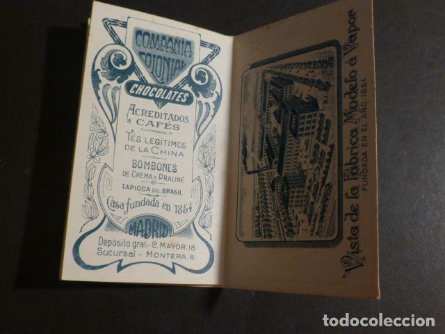 Coleccionismo calendarios: COMPA&Ntilde;IA COLONIAL MADRID CALENDARIO 1920 - Foto 4