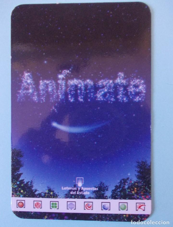 Colecionismo Calend&aacute;rios: Calendario Loterias de estado Animate 2009
