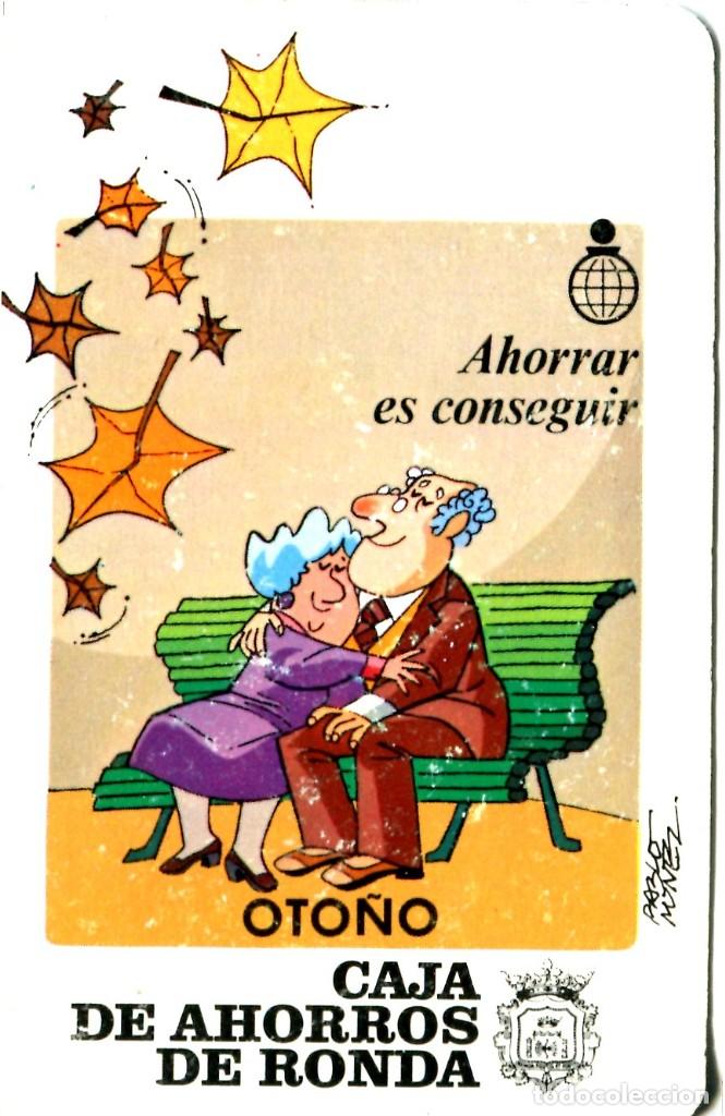 Coleccionismo calendarios: Calendario BANCO - CAJA DE AHORROS DE RONDA - H. FOURNIER - A&ntilde;o 1983