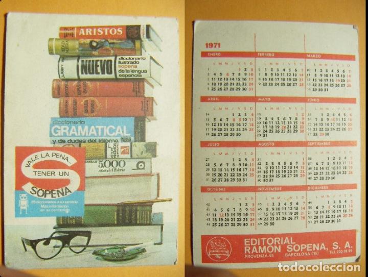 Coleccionismo Calendarios: CALENDARIO DE BOLSILLO EDITORIAL RAMON SOPENA 1971