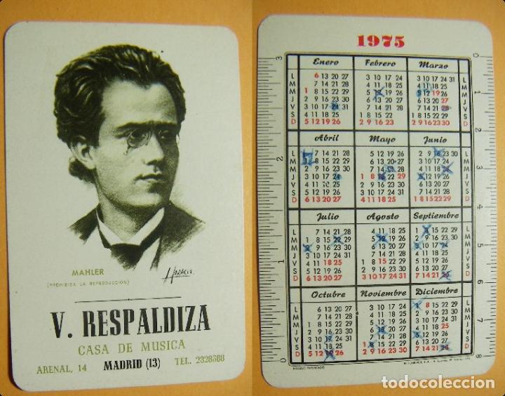 Coleccionismo Calendarios: CALENDARIO DE BOLSILLO V. Respaldiza 1975 Mahler- FOURNIER