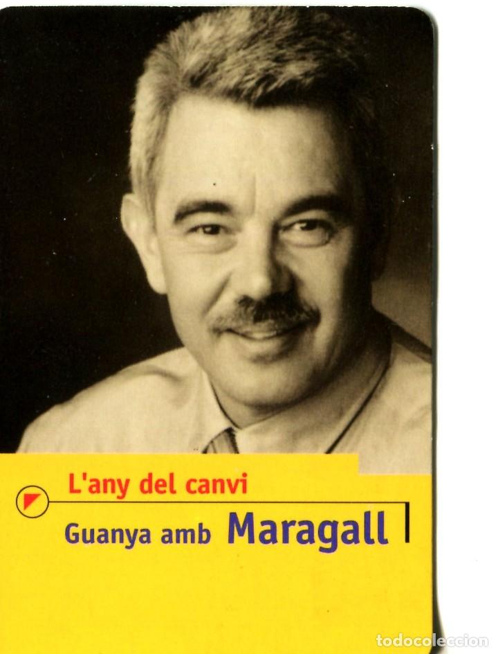 Colecionismo Calend&aacute;rios: Calendario Politico PSC PSOE - Partido Socialista de Catalunya - Maragall. A&ntilde;o 1999