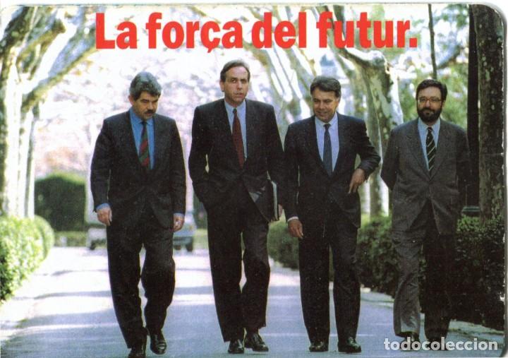 Colecionismo Calend&aacute;rios: calendario de publicidad, pol&iacute;tica PSC- PSOE en catal&aacute;n a&ntilde;o 1993