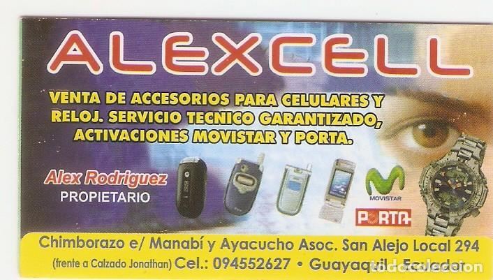 Coleccionismo calendarios: CALENDARIOS DE BOLSILLO PUBLICITARIO DE ECUADOR A&Ntilde;O 2007 M&Oacute;VILES - RELOJ