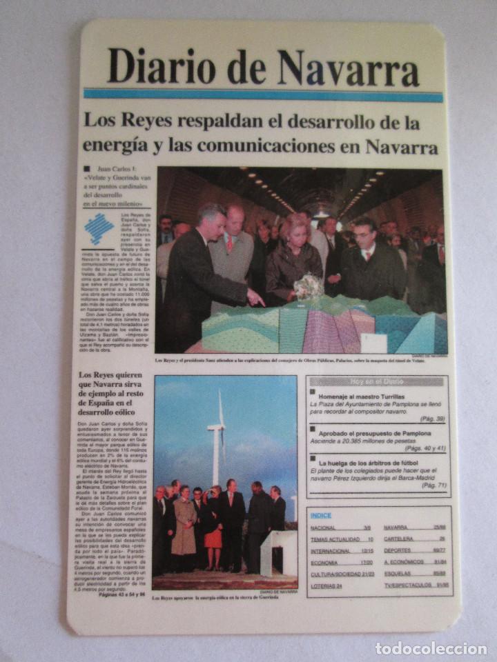 Colecionismo Calend&aacute;rios: CALENDARIO DE BOLSILLO - 1998 - DIARIO DE NAVARRA -