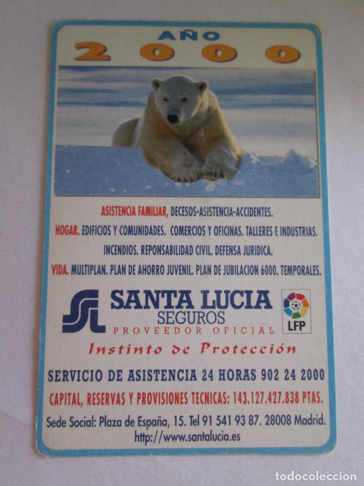 Colecionismo Calend&aacute;rios: CALENDARIO DE BOLSILLO - - 2000 - SEGUROS SANTA LUCIA